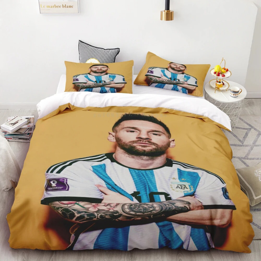 Copri piumino Ronaldo&Messi + 1 o 2 federe omaggio