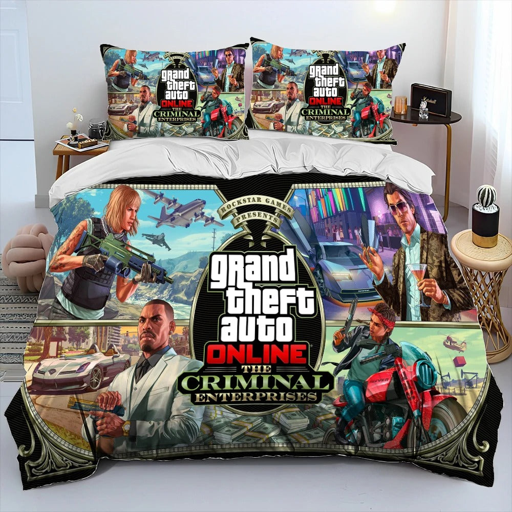 Copri piumino GTA + 1 o 2 federe omaggio